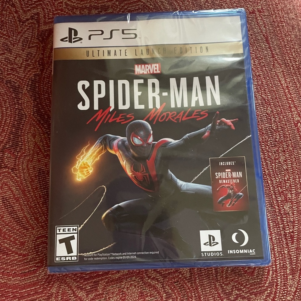 ⭐️⭐️⭐️PS5 Spider Man Limited Edition Game (brand new never been opened) 🏷